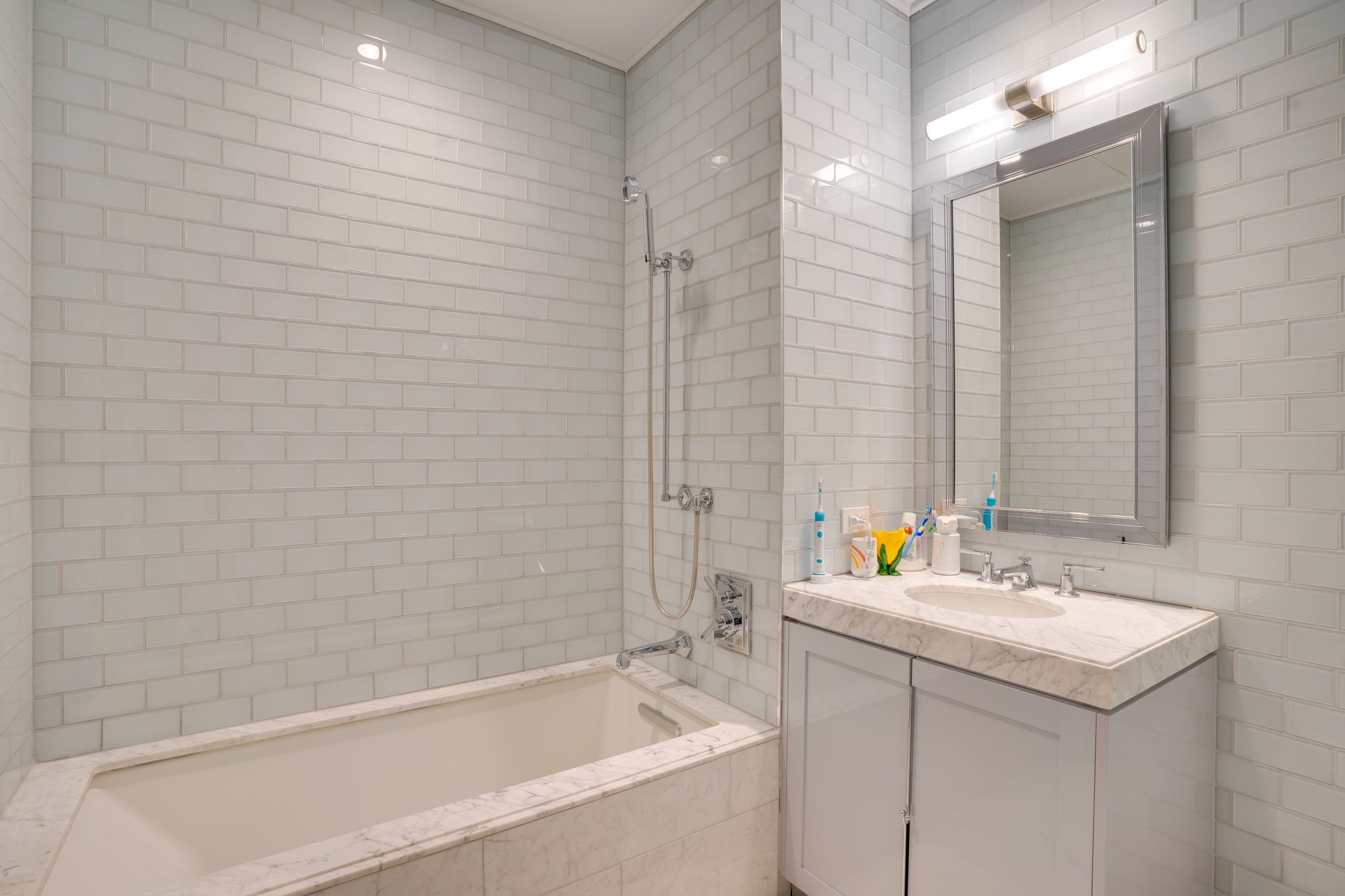Bathroom Shower - Apartment Renovation | 301 East 80th, New York, NY