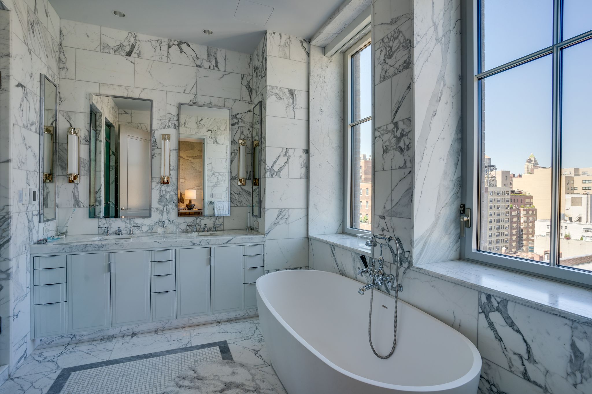 Modern Bathroom - Apartment Renovation | 301 East 80th, New York, NY